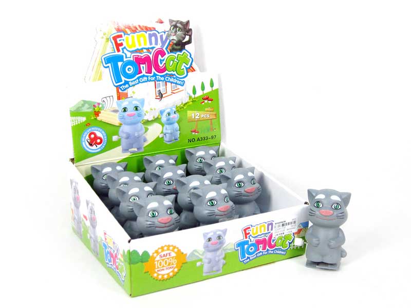 Wind-up Tom Cat(12in1) toys