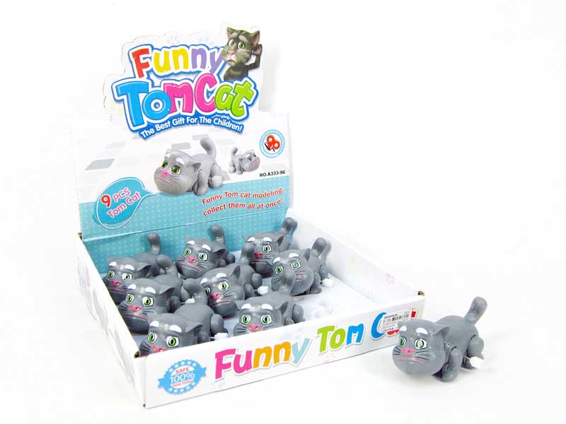 Wind-up Tom Cat(9in1) toys