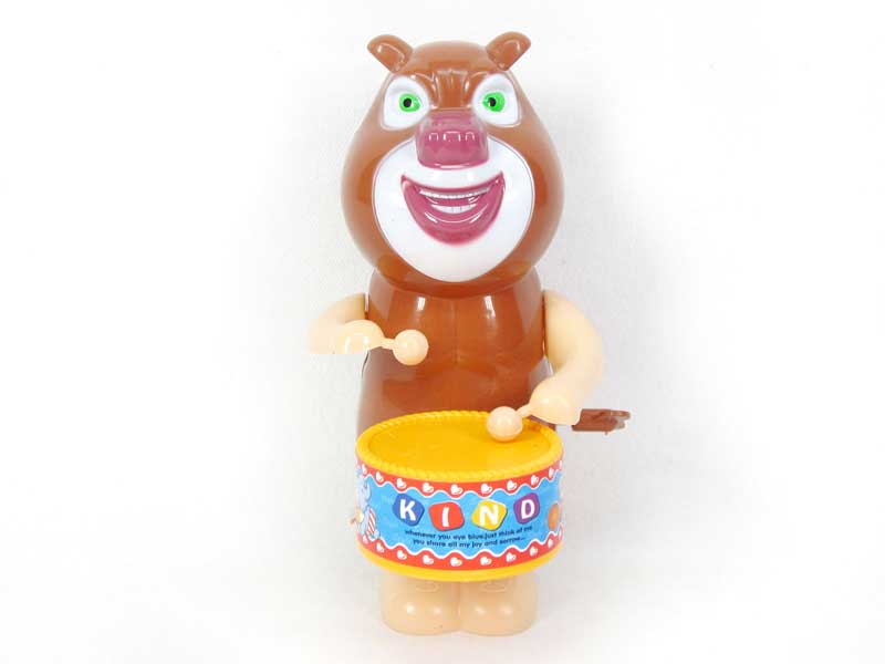 Wind-up Play The Drum Tom Bear toys