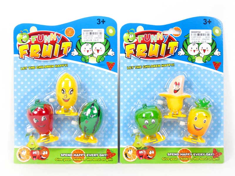 Wind-up Fruit(3in1) toys