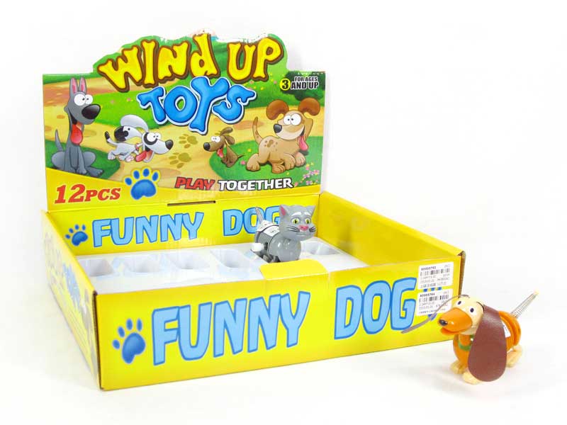 Wind-up  Dog & Wind-up Cat(12in1) toys