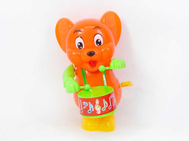 Wind-up Play The Drum Rat(3C) toys