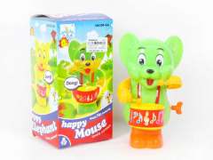 Wind-up Play The Drum Rat(3C) toys