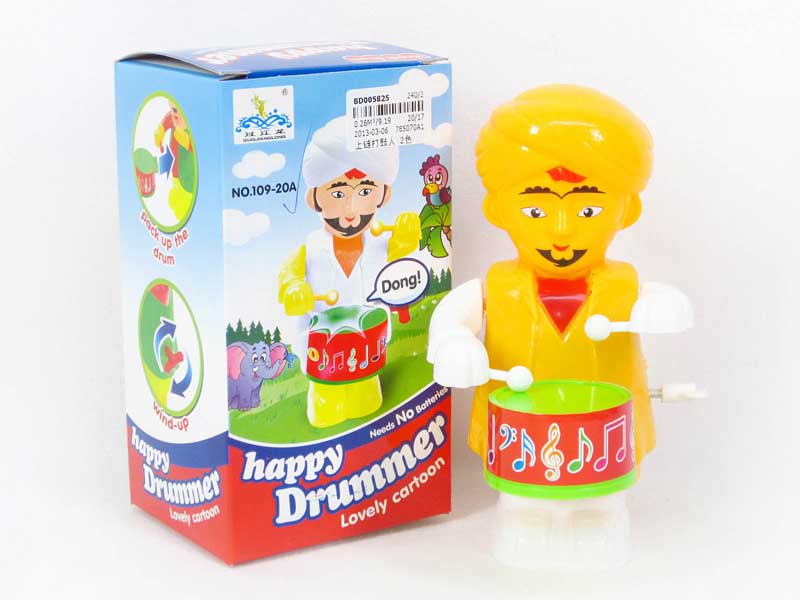 Wind-up Play The Drum Man(2C) toys