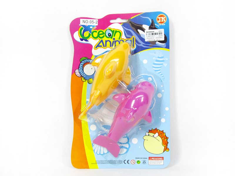 Wind Up Swimming Fish(2in1) toys