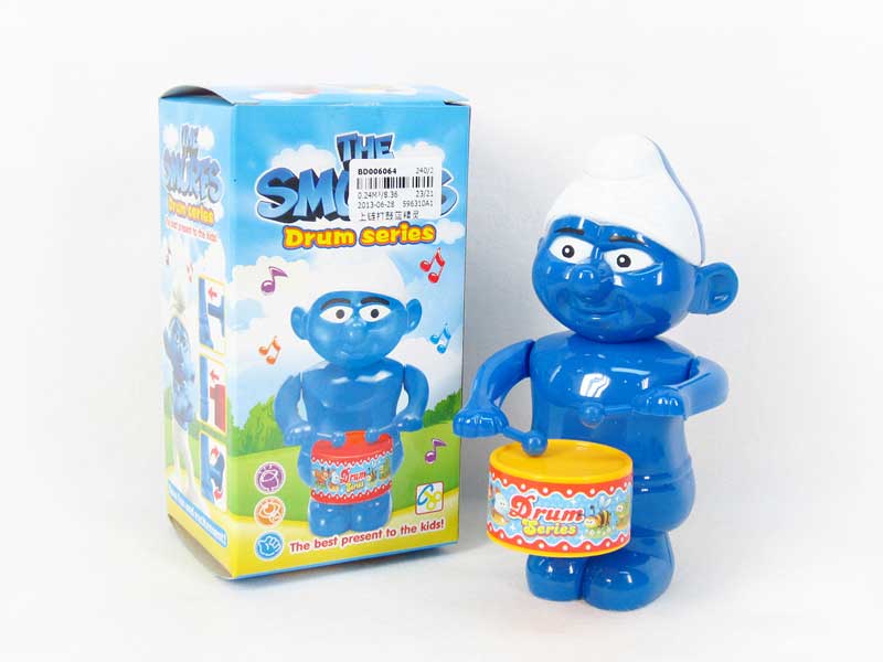 Wind-up Play The Drum The Smurfs toys