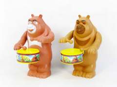 Wind-up Play The Drum Bear(2S)