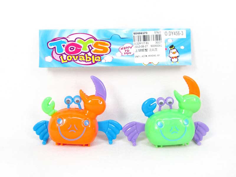 Wind-up Crab(2in1) toys