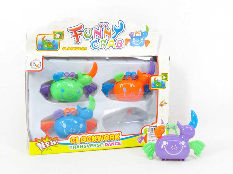 Wind-up Crab(4in1) toys