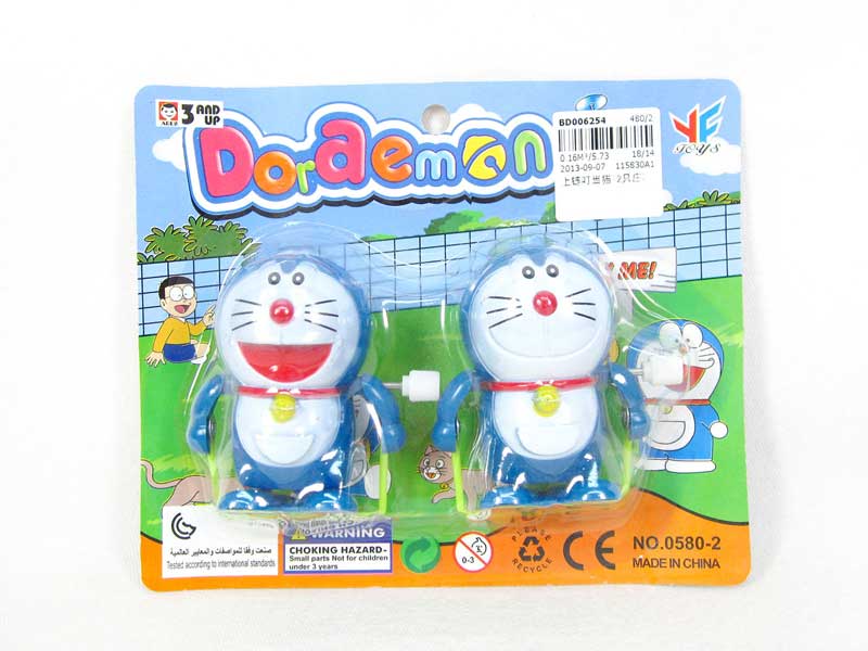 Wind-up Doraemon(2in1) toys