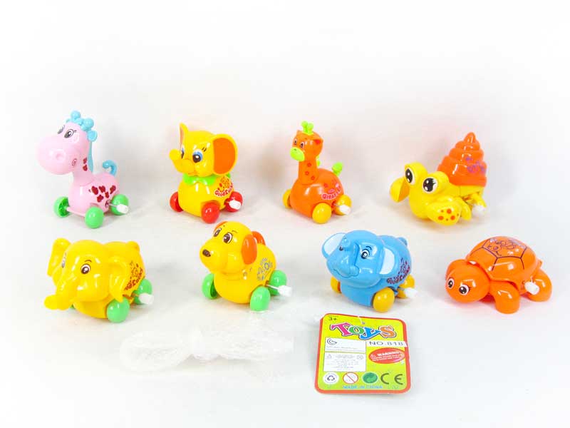Wind-up Animal(8in1) toys