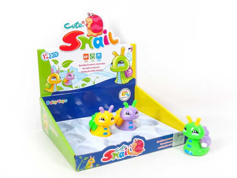 Wind-up Snail(12in1) toys