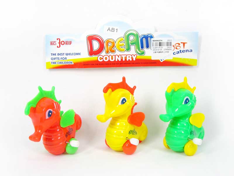 Wind-up Hippocampi(3in1) toys