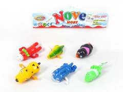 Wind-up Swimming Animal(6in1)