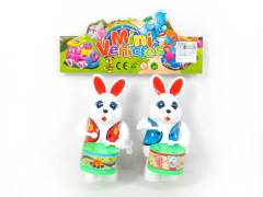 Wind-up Play The Drum Rabbit(2in1)