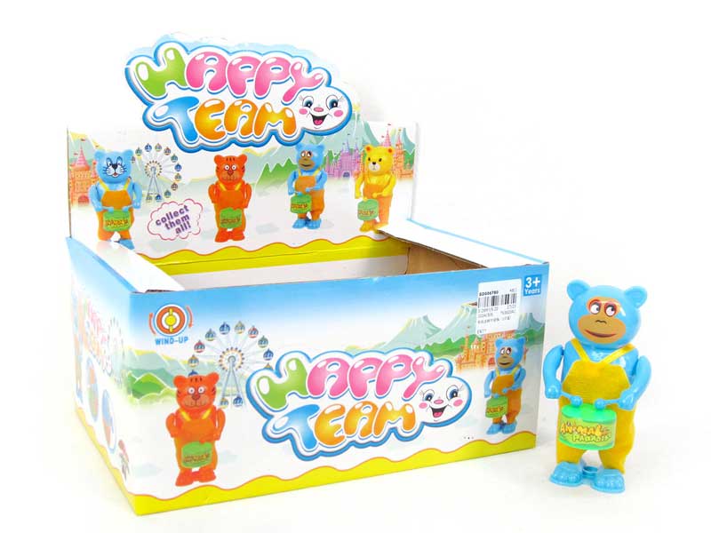 Wind-up Drum Monkey(12in1) toys