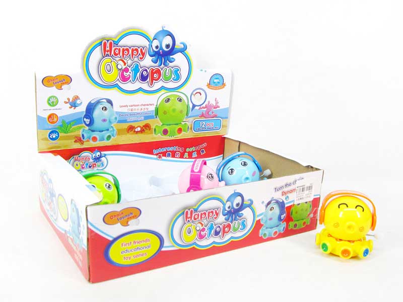 Wind-up Octopus(12in1) toys