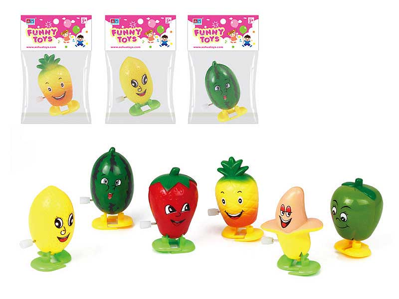 Wind-up Fruit(6S) toys