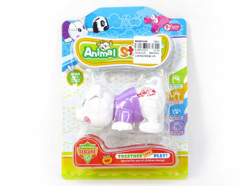 Wind-up Pig(4C) toys