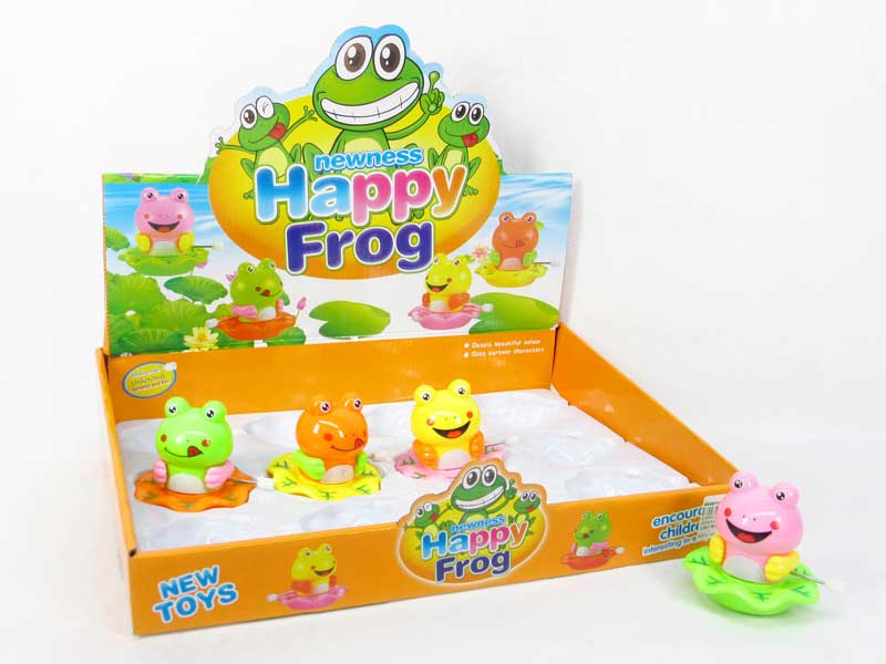 Wind-up Frog(12in1) toys