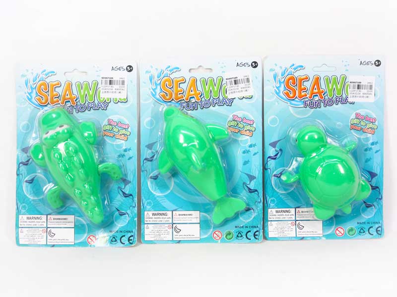 Wind-up Swimming Animal(3S) toys