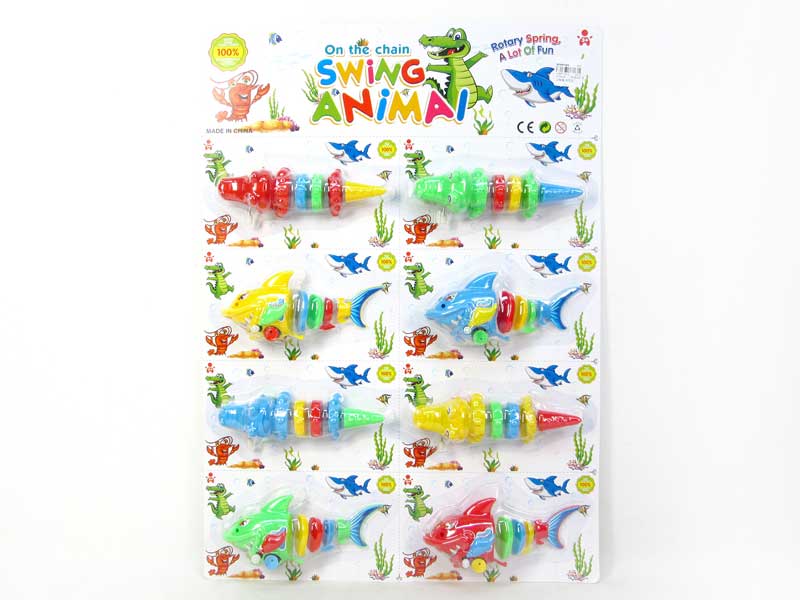 Wind-up Fish(8in1) toys