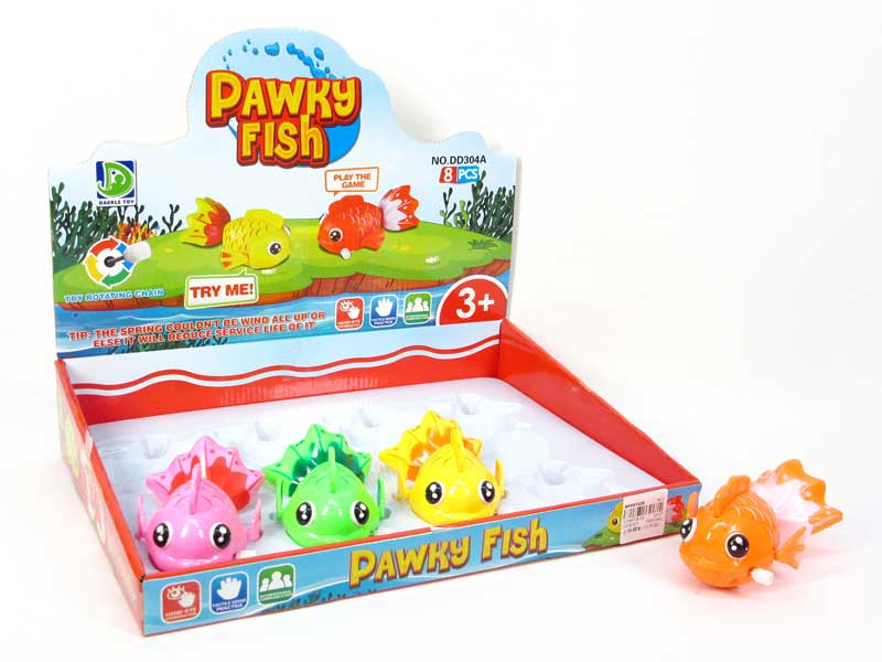 Wind-up Fish(8in1) toys