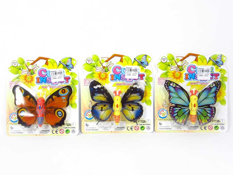 Wind-up Butterfly(3S2C) toys