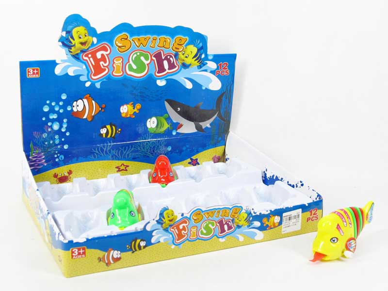 Wind-up Fish(12in1) toys