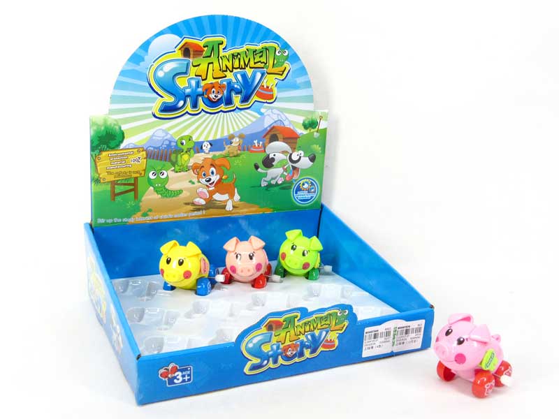 Wind-up Pig(12in1) toys
