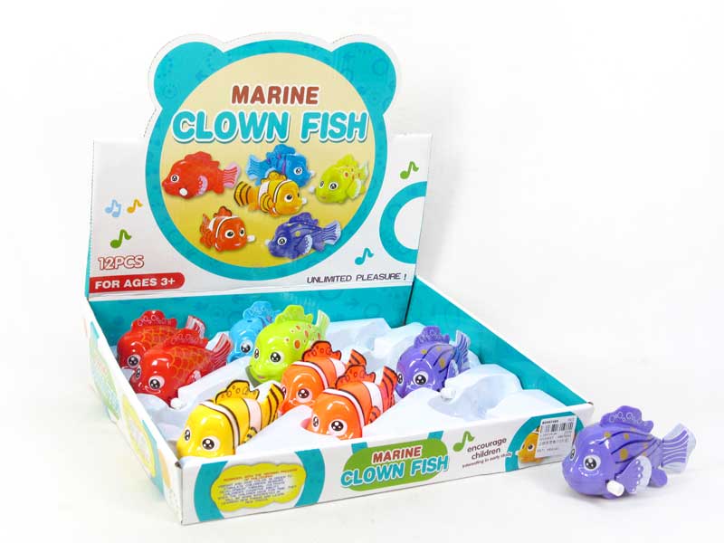 Wind-up Fish(12in1) toys