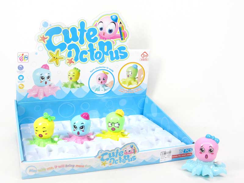 Wind-up Octopus(12in1) toys