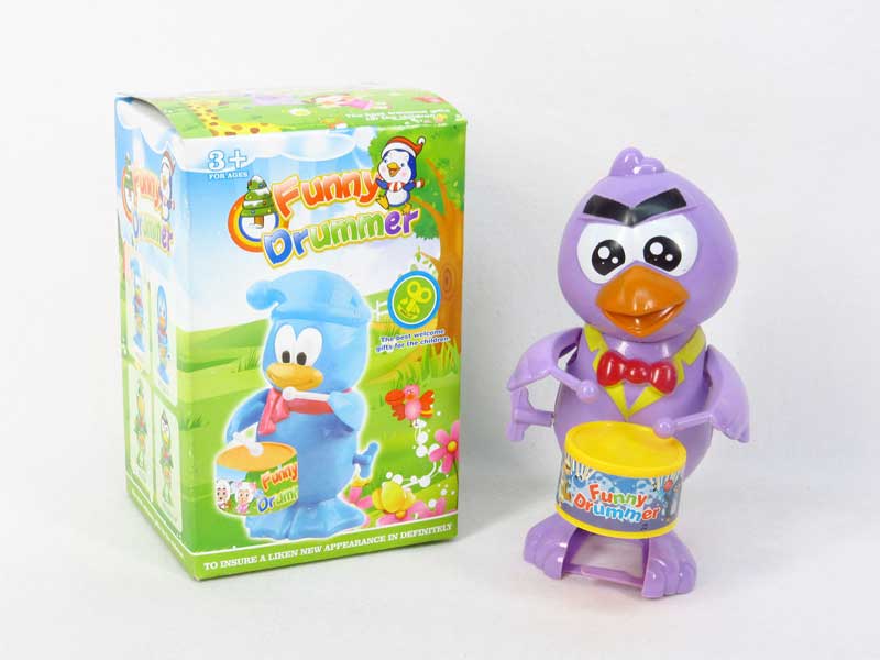 Wind-up Play The Drum Birds(3C) toys