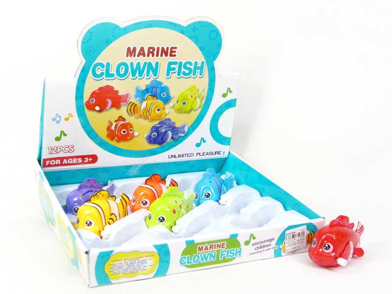 Wind-up Fish(12in1) toys