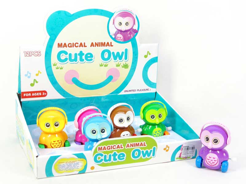 Wind-up Owl(12in1) toys