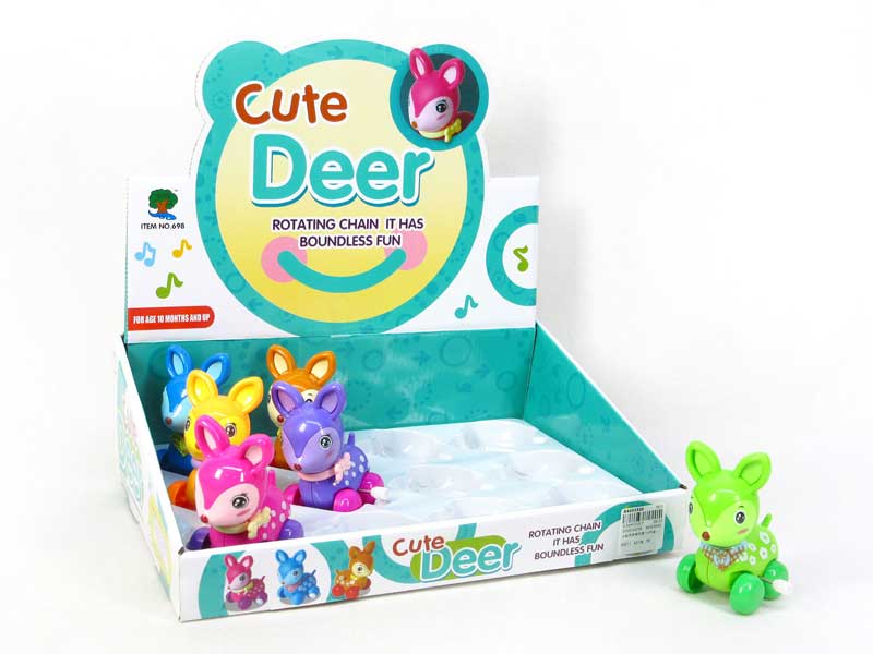 Wind-up Deer(12in1) toys