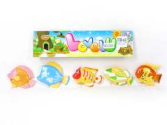 Wind-up Swimming Fish（5in1）