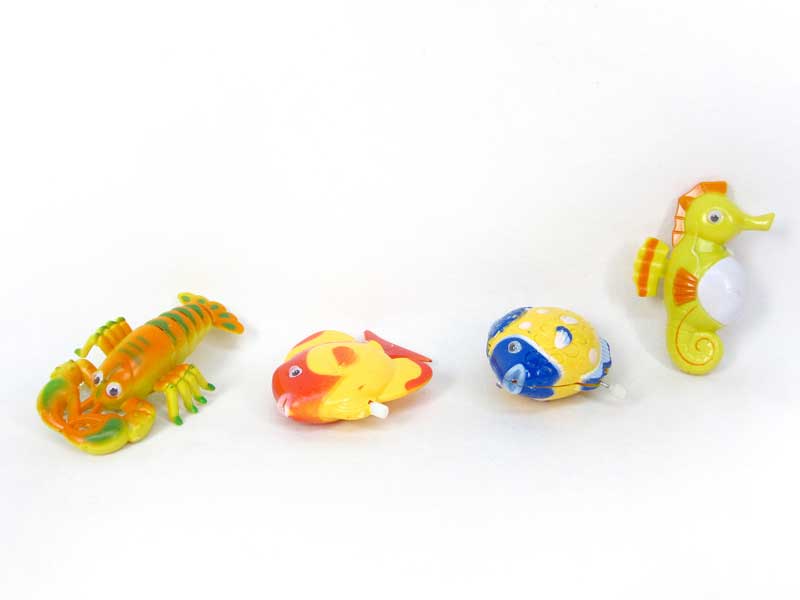 Wind-up Swimming Animal(4S) toys