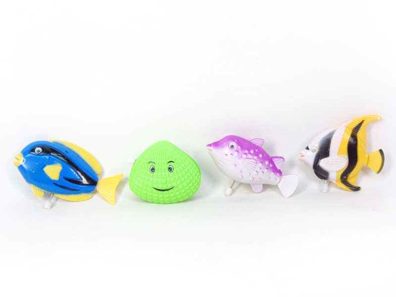 Wind-up Swimming Fish(4S) toys