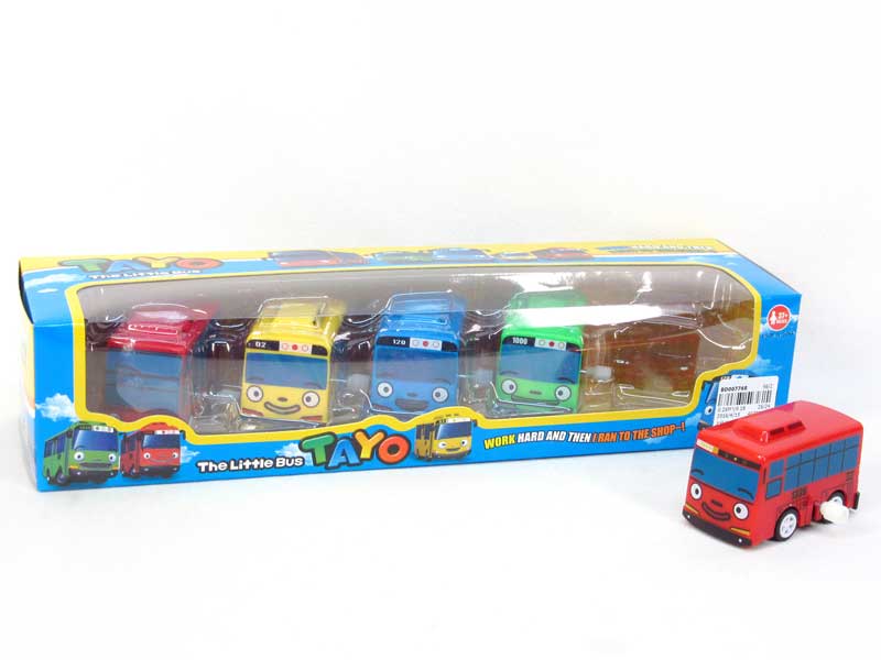 Wind-up Bus（5in1） toys