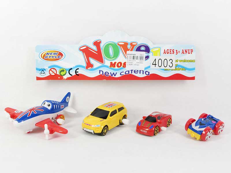 Wind-up Car(4in1) toys