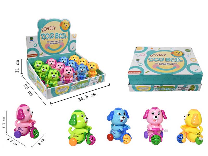 Wind-up Dog（12in1） toys