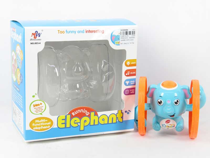 Wind-up Elephant W/L_M toys