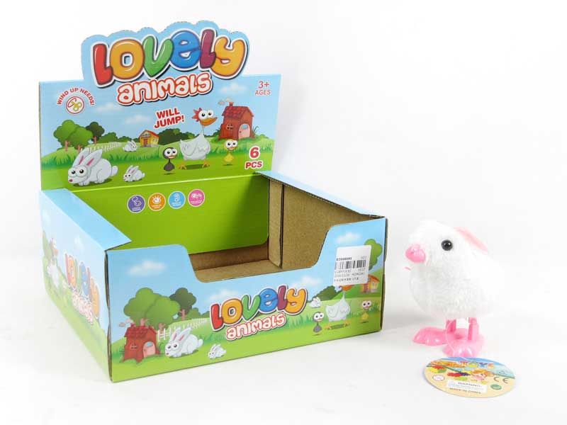 Wind-up Rabbit(6in1） toys