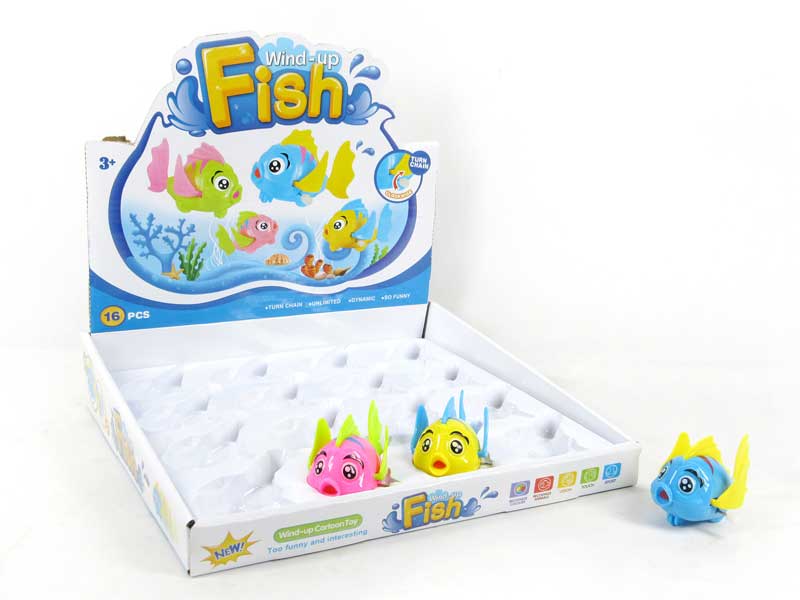 Wind-up Fish(16pcs) toys