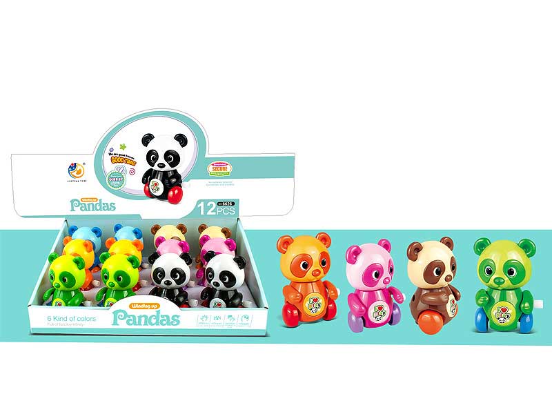 Wind-up Panda(12pcs) toys