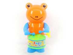 Wind-up Play The Drum Frog
