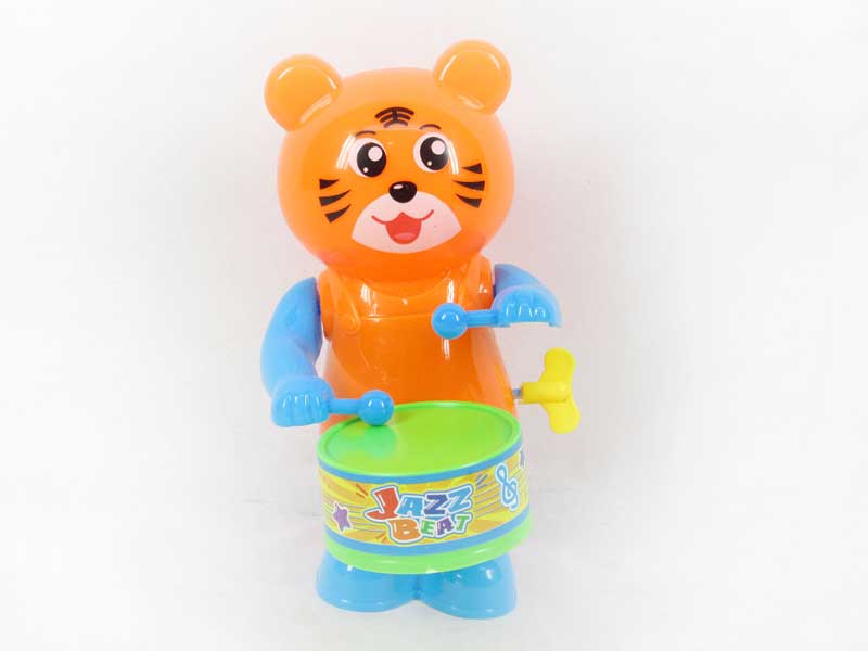 Wind-up Play The Drum Tiger toys