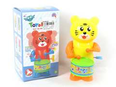Wind-up Play The Drum Tiger