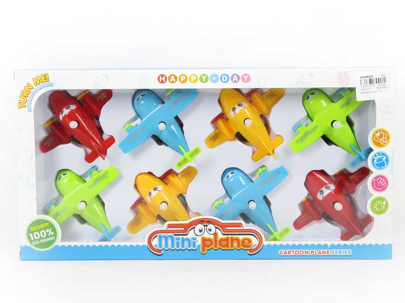 Wind-up Airplane(8in1) toys